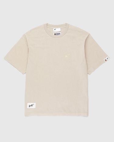 BAPE x Highsnobiety – Heavy Washed T-Shirt Beige | Highsnobiety